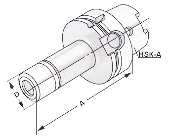 Патрон цанговый высокоточный HSK-A63 SKS 10 1-10