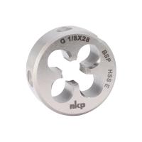 Плашка трубная NKP G 1/8"-28 HSSE DIN EN 24231 A 30x11мм 188001-N2-3125