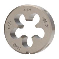 Плашка трубная левая Bucovice Tools G 3/8"-19 HSS DIN EN 24231 A 45x14мм 252380
