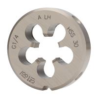 Плашка трубная левая Bucovice Tools G 1/4"-19 HSS DIN EN 24231 A 38x10мм 252140