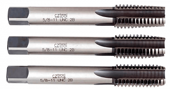 Метчик ручной наборный М2,5х0,45 2N/6H HSS к-т из 3-х штук BUCOVICE TOOLS