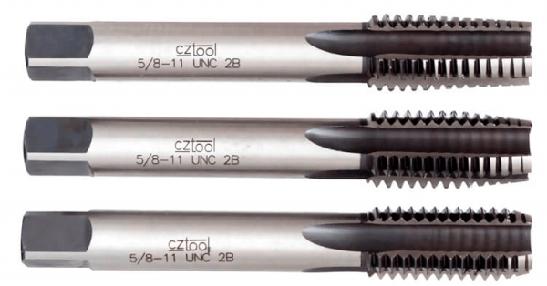 Метчик ручной наборный М2,5х0,45 2N/6H HSS к-т из 3-х штук BUCOVICE TOOLS