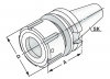 Патрон цанговый BT30 MAS 403 OZ16 2-16 по DIN 6388 (ISO 10897)