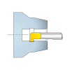 Мини-резец GC-07157040R Dh6=7 для обработки внутренних канавок и точения