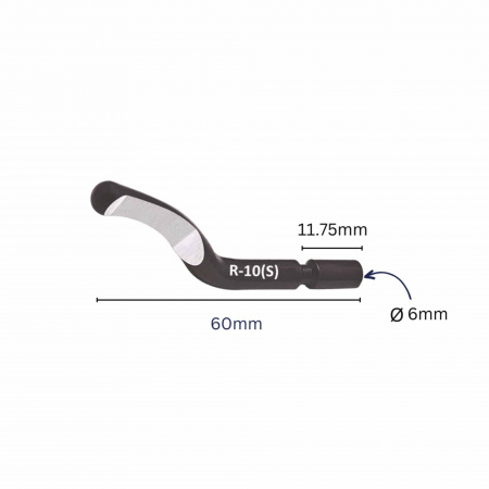 Лезвие для фаскоснимателя d.6,0мм R-10(S) HSS CP GRATEX 13100