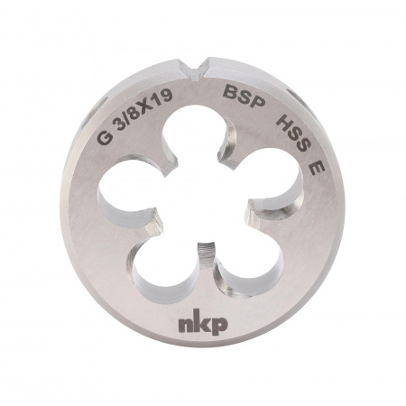 Плашка трубная NKP G 3/8"-19 HSSE DIN EN 24231 A 45x14мм 188001-N2-3129