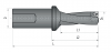Сверло корпусное со сменными пластинами Ø35 5xD C32-5D35-179WC06