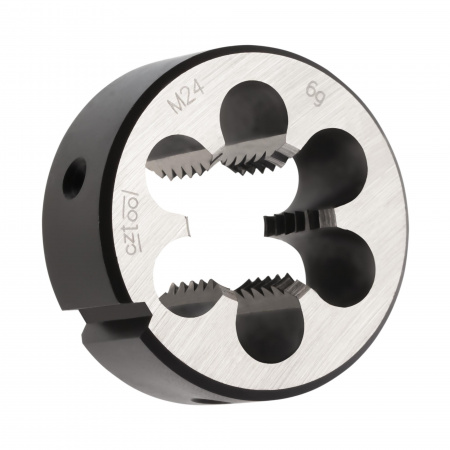 Плашка Bucovice Tools М24х3,0 115CrV3 DIN EN 22568 6g 55х22мм 210240
