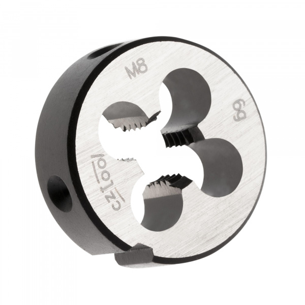 Плашка Bucovice Tools М8х1,25 115CrV3 DIN EN 22568 6g 25х9мм 210080BT
